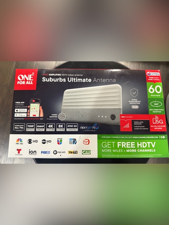 Other - Suburbs Ultimate Amplified Indoor Antenna - Gray